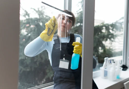 Nettoyage de vitres intérieures et extérieures à Joncherey